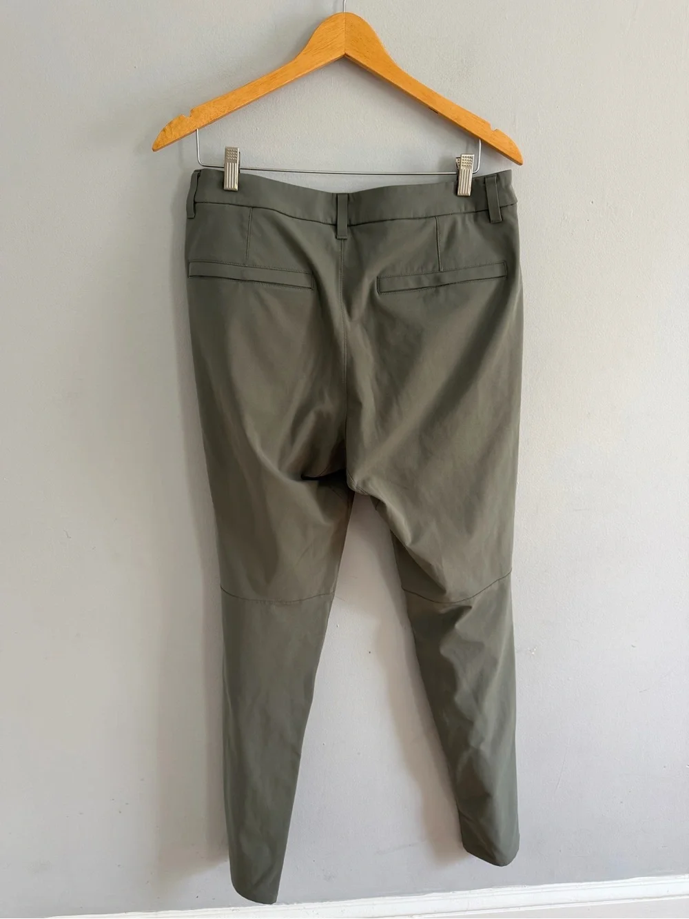 Lululemon Commission Pants Slim Warp Stream Light Army Green 30 X 37 (tall)